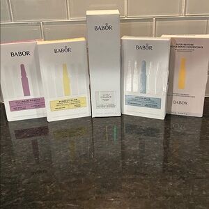 BABOR HY-OL Cleanser+Ampoules 🆕 hydra+ Perfect Glow + Collagen Firming + Restore